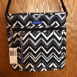 Vera Bradley travel ready crossbody chevron